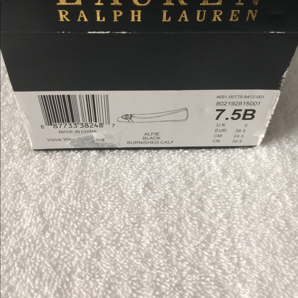 Lauren by Ralph Lauren “Alfie” Black flats - Picture 2 of 7